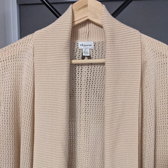Beige Cardigan Sweater - Picture 3 of 6